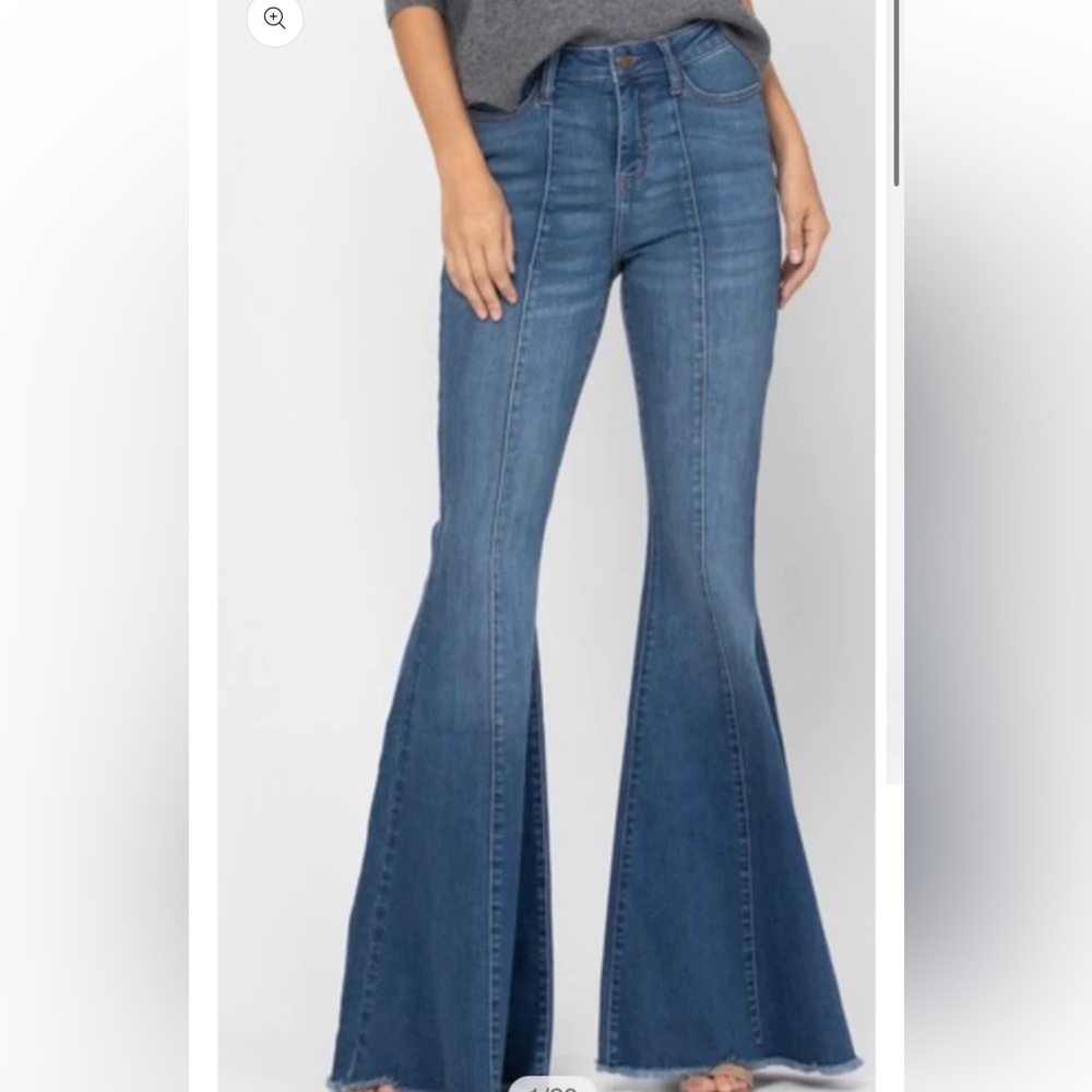 Judy Blue High-Rise Seamed Super Flare Fit Jeans Women’s 7/28
